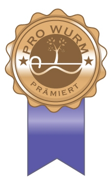 Kompostwurm bronze Siegel